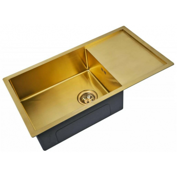 Мойка для кухни ZORG Sanitary PVD SZR-7844 BRONZE бронза